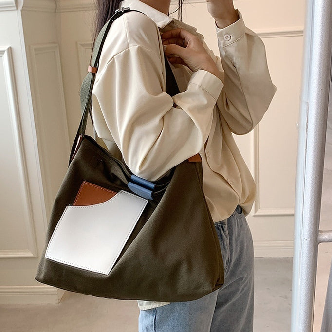 Llody Shoulder Tote Canvas Bag