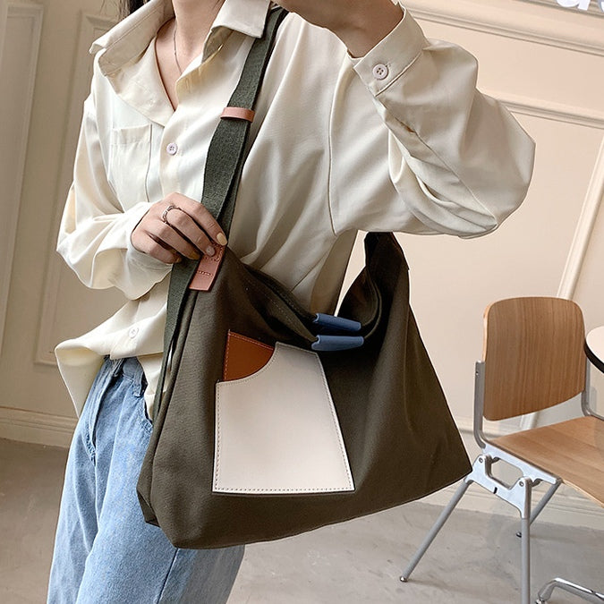 Llody Shoulder Tote Canvas Bag