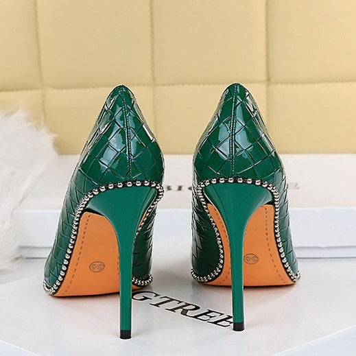 Bridget Studded Stiletto Heels