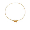 Ayana Pearl Necklace With T-Bar Detail
