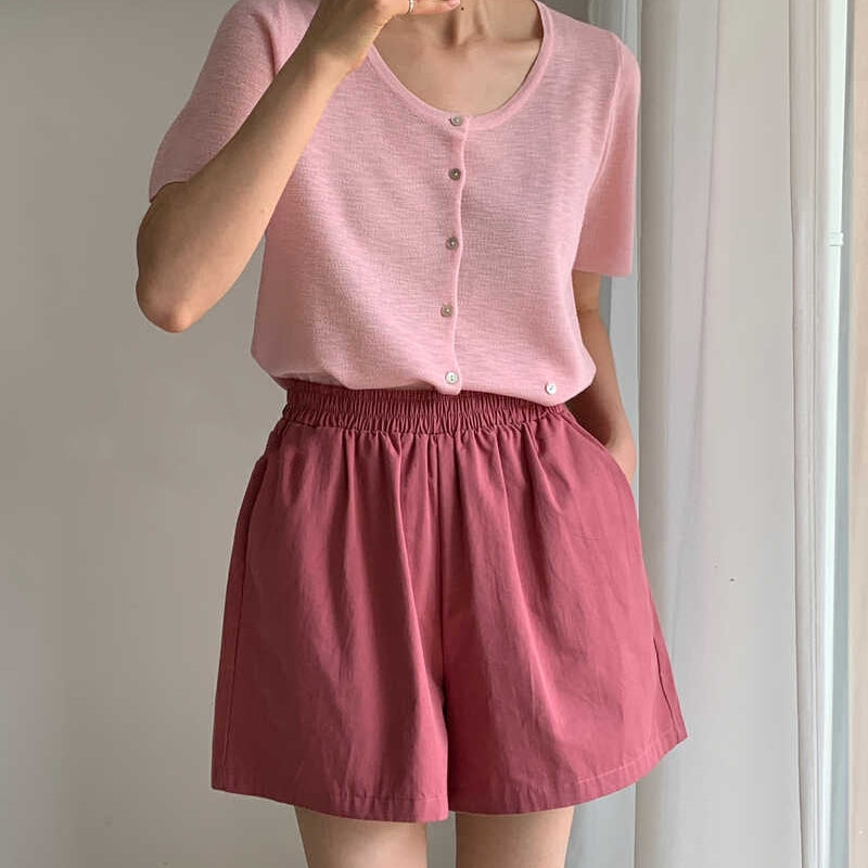 Melody Cotton Casual Shorts