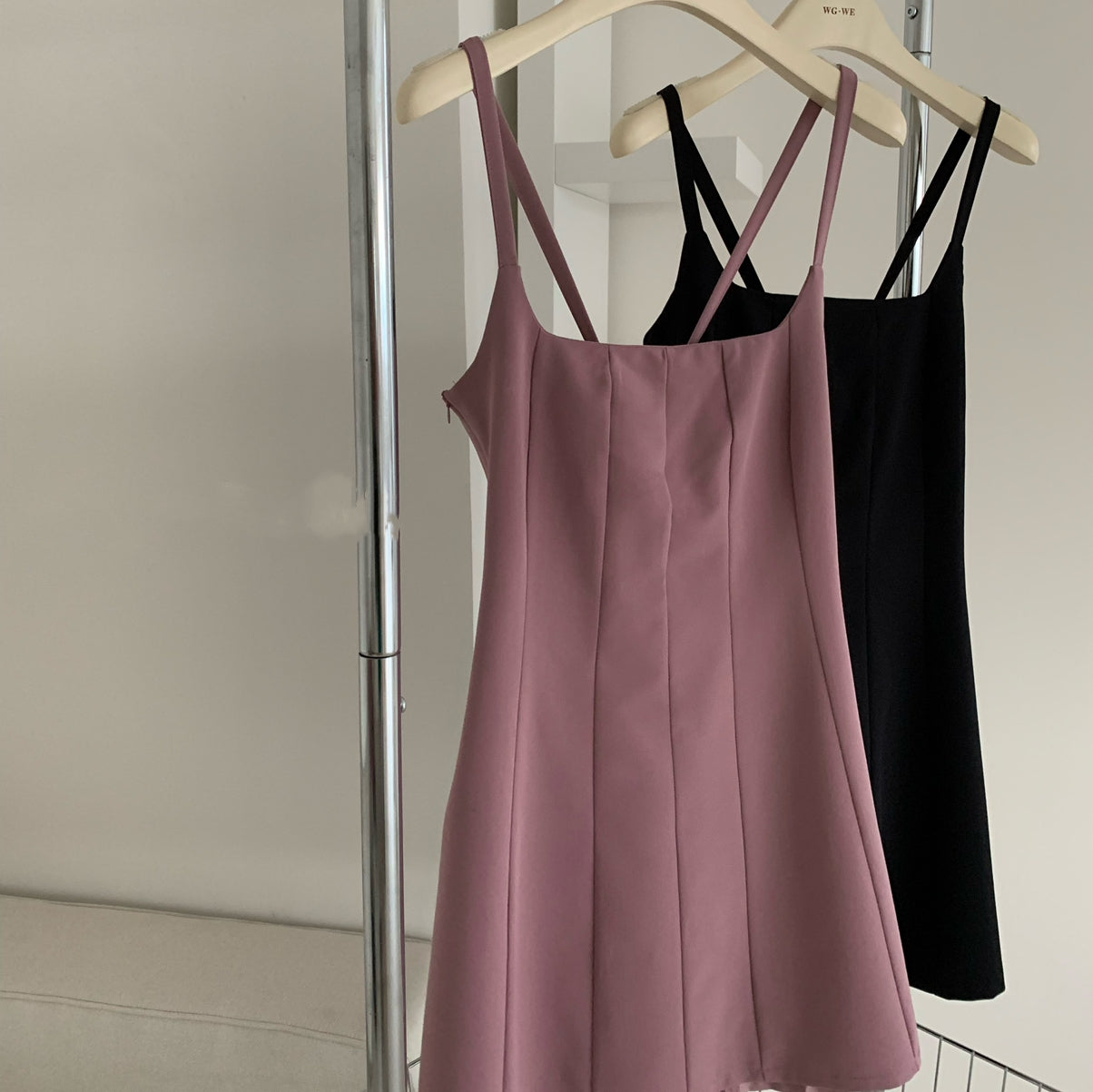 Macie Square Neck Skater Dress