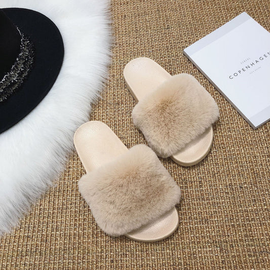 Miu Fluffy Sliders