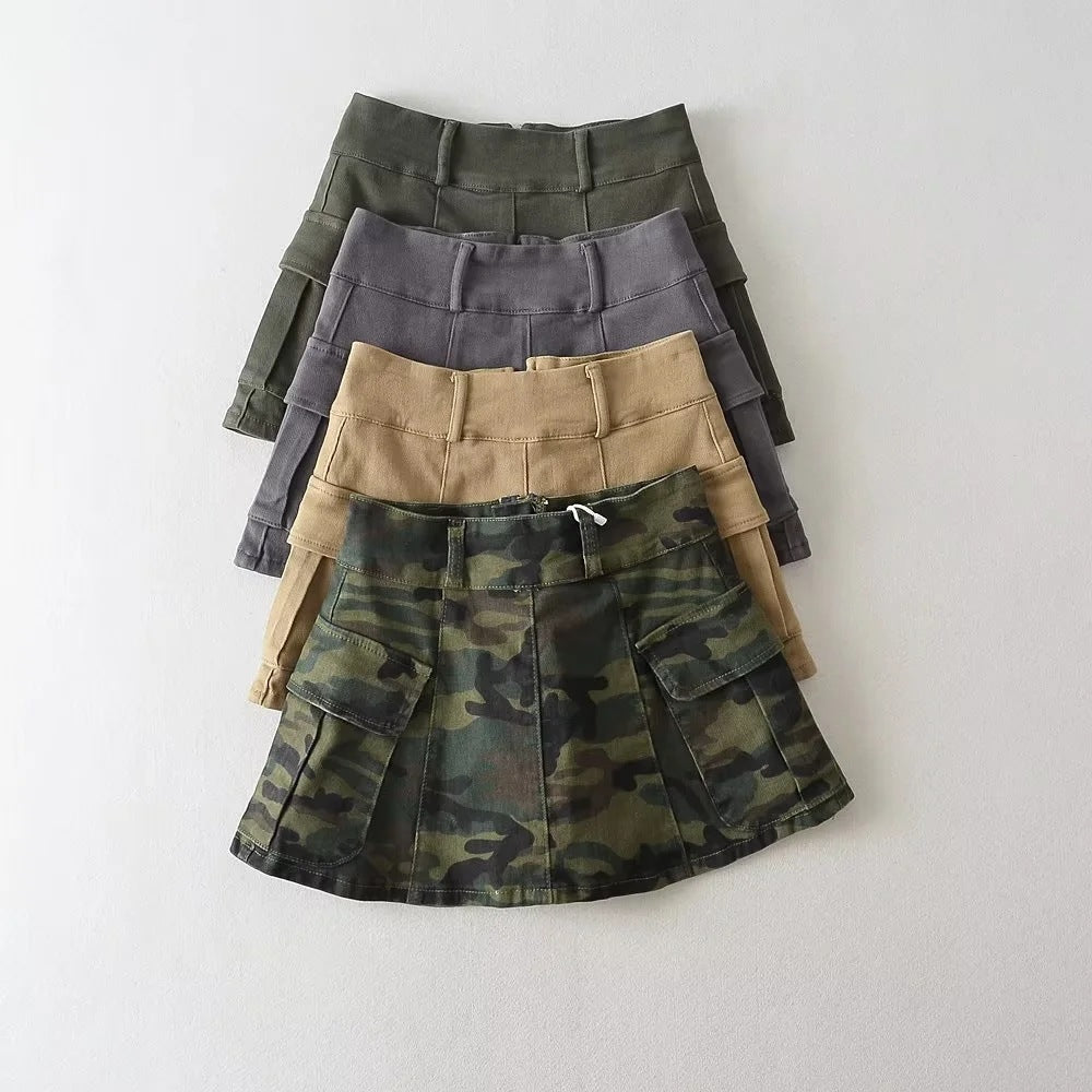 Beatrix A-Line Cargo Skorts