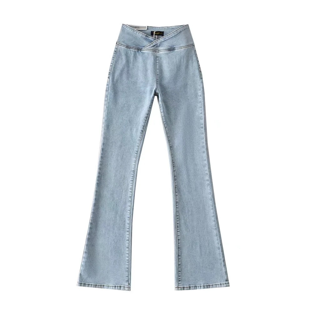 Louise Flared Elastic Denim Jeans