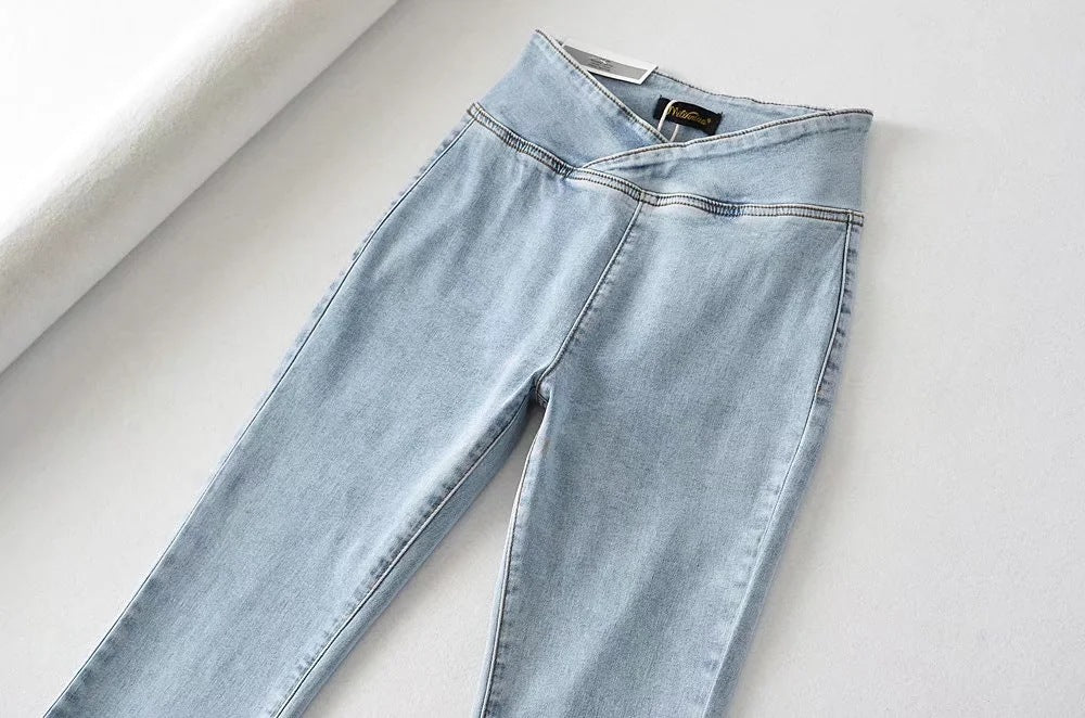 Louise Flared Elastic Denim Jeans