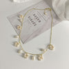 Mavie Baroque Freshwater Pearl Floral Necklace