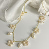 Mavie Baroque Freshwater Pearl Floral Necklace