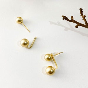 Beverly Matte Ball Earrings