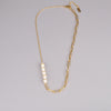 Mavise Pearl Chain Asymmetrical Necklace