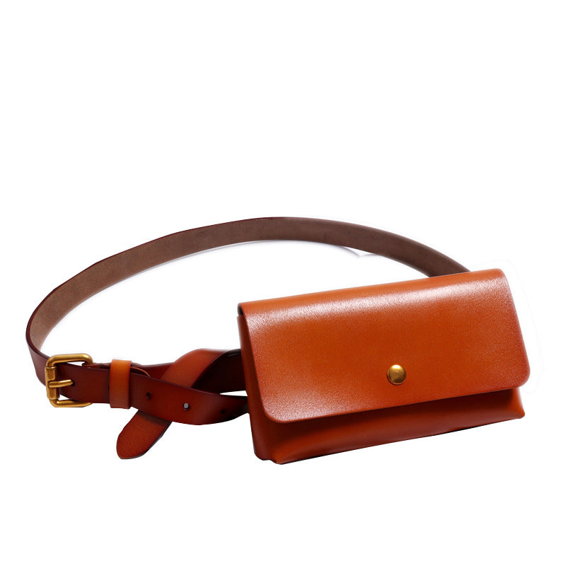 Rebecca Calf Leather Belt Bag