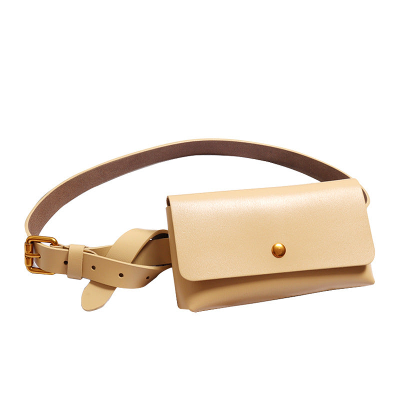 Rebecca Calf Leather Belt Bag