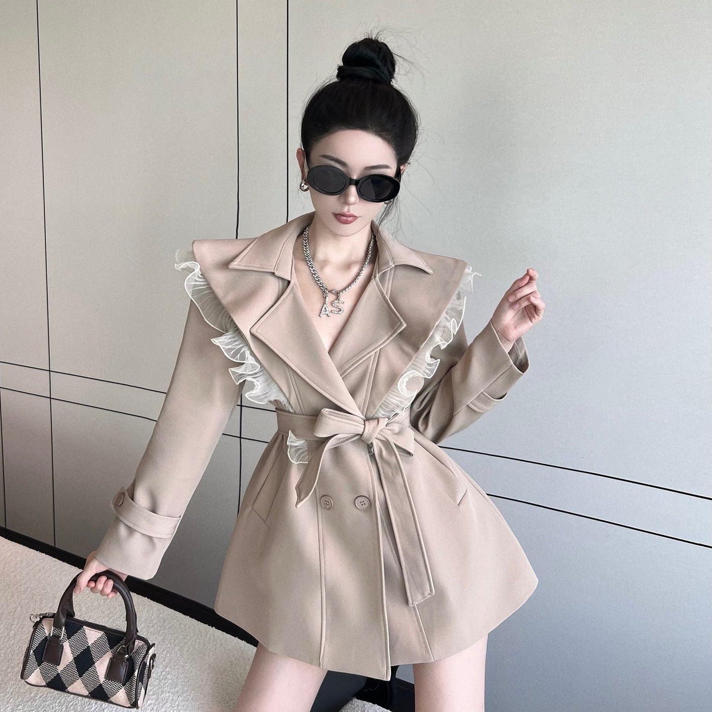 Maxine Mid Length Trench Coat