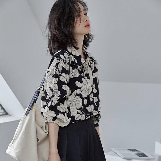 Mirna Floral Sleeved Shirt