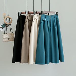 Freya A-Line Midi Skirt