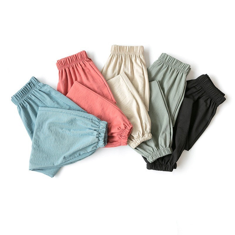 Solid Coloured Jogger Pants