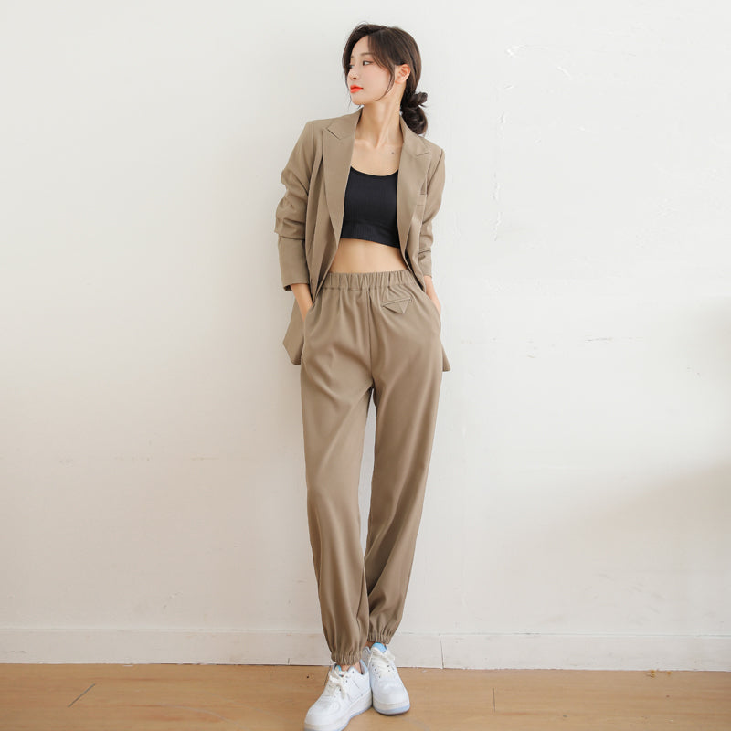 Dalila 2PC Street Blazer and Pants Set