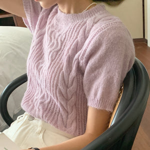 Reyie Knotted Knit Shirt