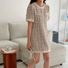 Hildan Retro Plaid Dress