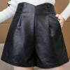 Rena PU Leather Shorts