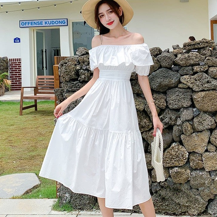 Bernette Off-Shoulder Dress