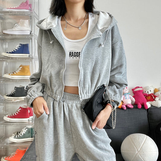 Vanya Crop Hoodie