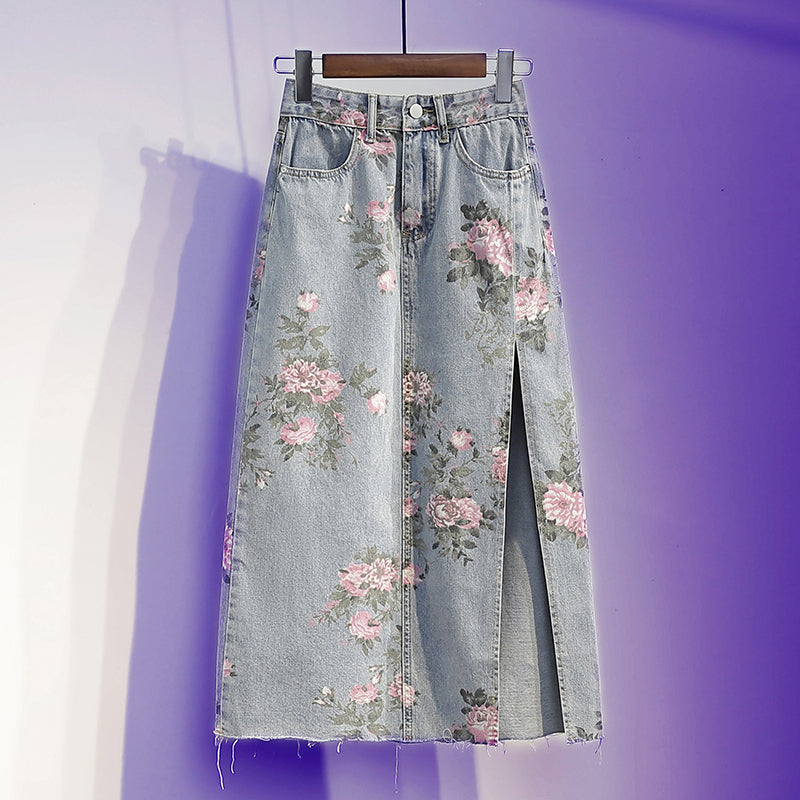 Zen Floral Skirt