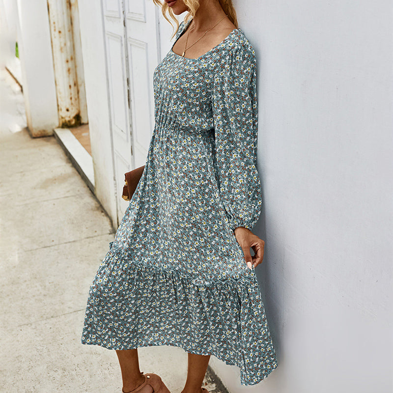 Emery Floral Puff Sleeve Dress