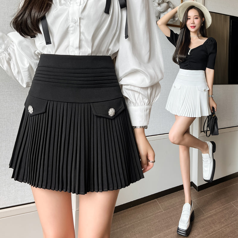 Hahra Pleated Skirt