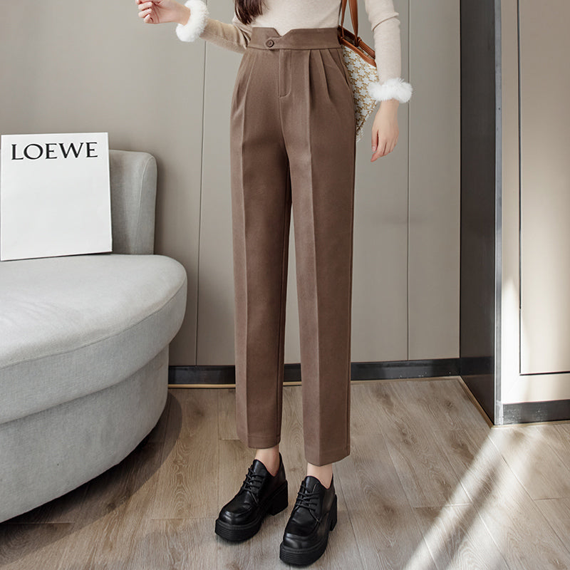 Grey Trousers Women - Hemp Smart Trousers | ADKN UK