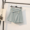 Olivia Gold Button Shorts