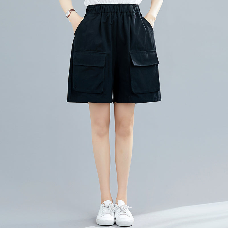 Mysha Elastic Cargo Shorts