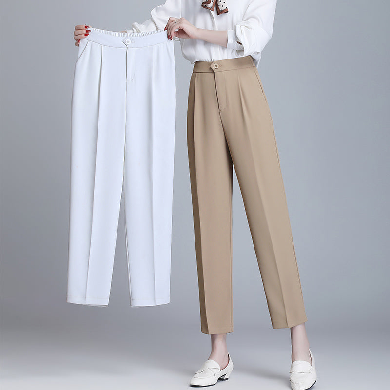 Simona Elastic Waistband Smart Pants