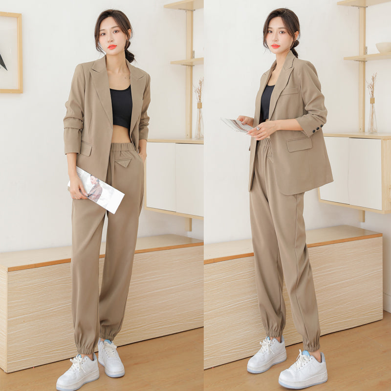 Dalila 2PC Street Blazer and Pants Set