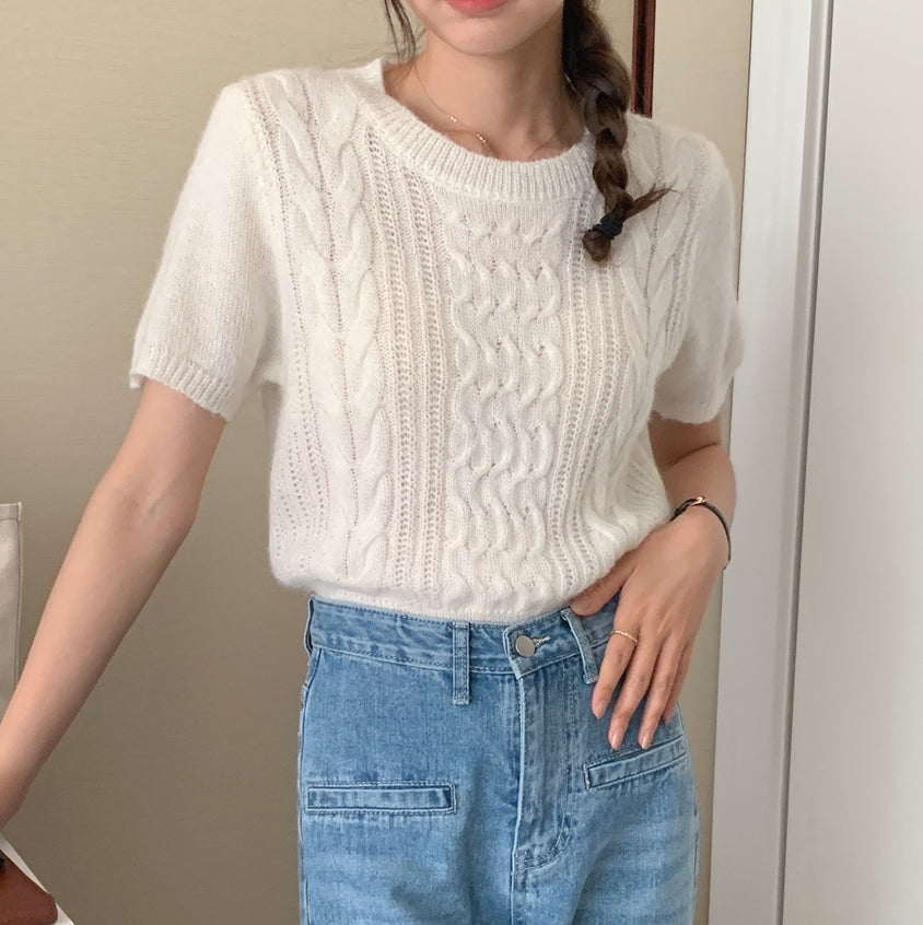 Reyie Knotted Knit Shirt