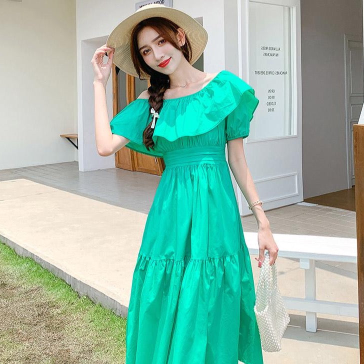 Bernette Off-Shoulder Dress