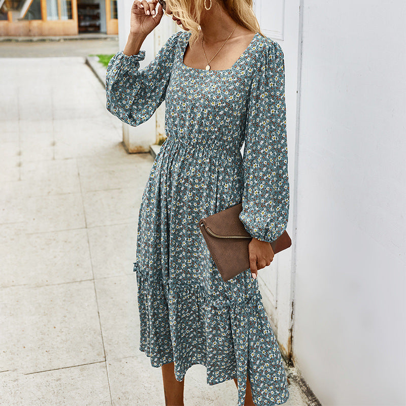 Emery Floral Puff Sleeve Dress