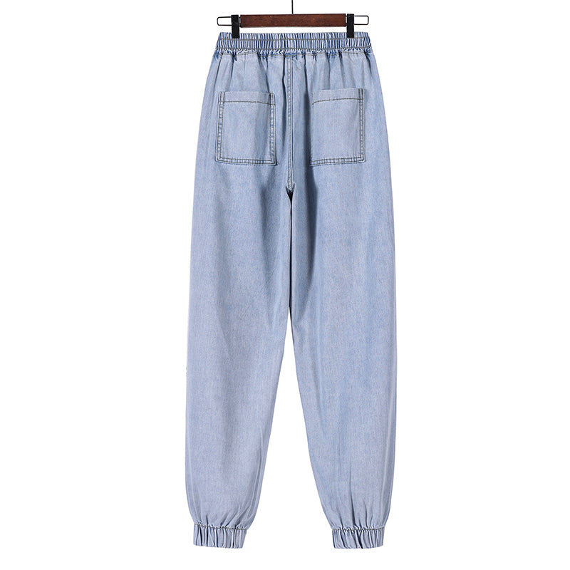 Milai Denim Waistband Jogger Jeans