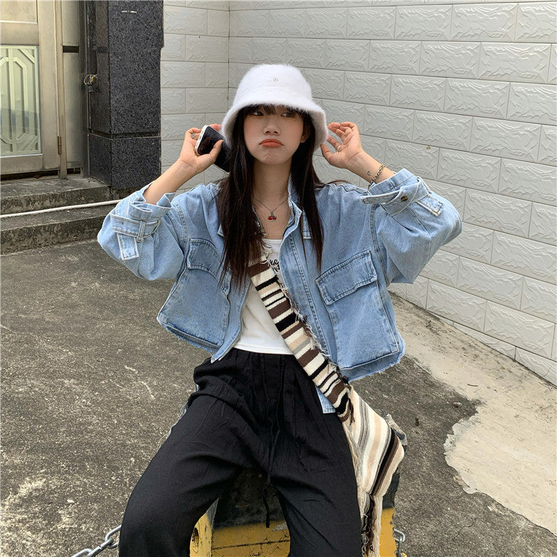 Azena Pocket Denim Jacket