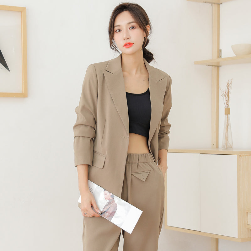 Dalila 2PC Street Blazer and Pants Set