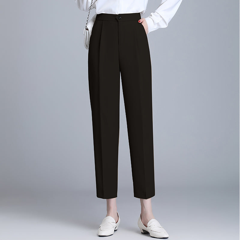 Simona Elastic Waistband Smart Pants