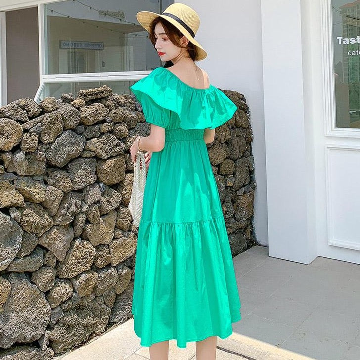 Bernette Off-Shoulder Dress