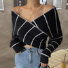 Zinnia V-Neck Long Sleeve Sweater
