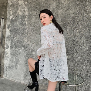 Arina Eyelet Blouse