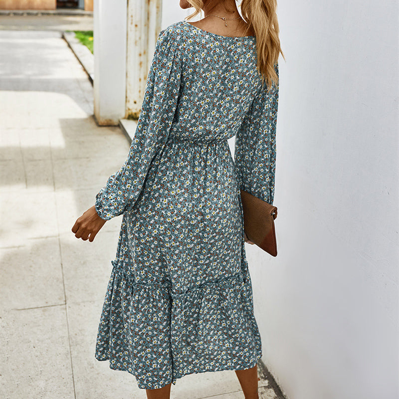 Emery Floral Puff Sleeve Dress