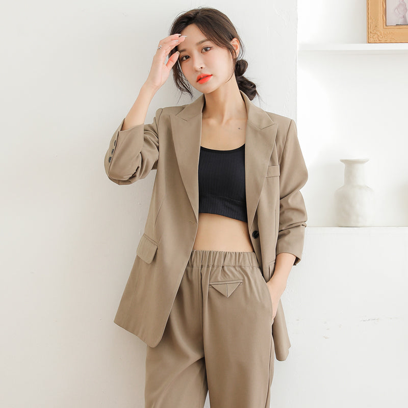 Dalila 2PC Street Blazer and Pants Set