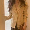 Vanja Gold Embellishment Blazer