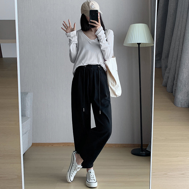 Talia Drawstring Harem Pants