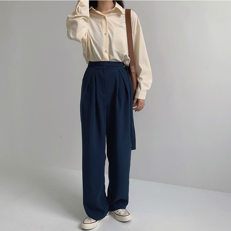 Blake Drape High Waisted Pants