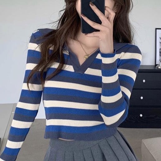 Lenora Striped Long Sleeve